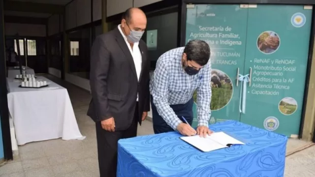 Inauguraron una oficina perteneciente a la Secretaría de Agricultura Familiar, Campesina e Indígena en Trancas