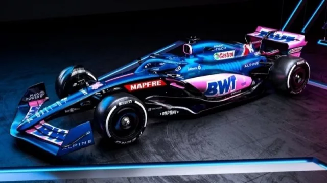 A522: Alpine ya tiene su nueva herramienta para la F1 2022