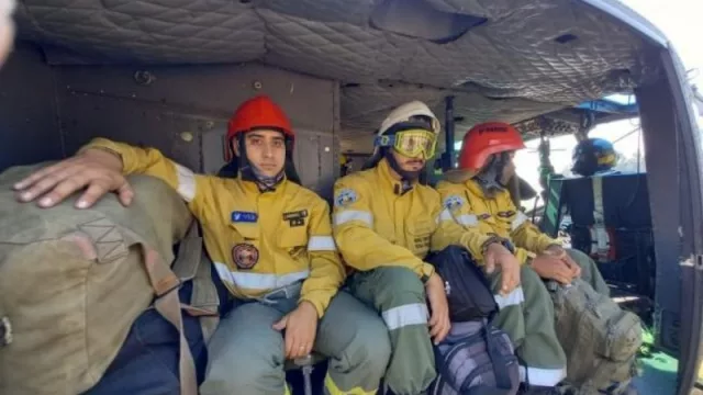 Tucumán envió a brigadistas, camionetas, aviones hidrantes y helicópteros para ayudar a combatir los incendios de Corrientes