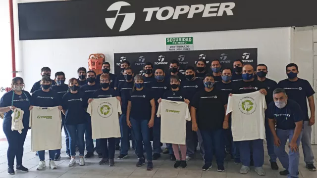 Topper anunció que por primera vez en su historia lanzará la fabricación de indumentaria de la marca en su planta de Aguilares (inversión $ 80 millones)  