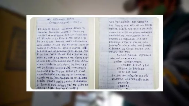 La carta de la que habla Tucumán: “Me veo obligado a pedir ayuda, solo quiero el día que Dios me lleve tener un techo donde me velen en paz”