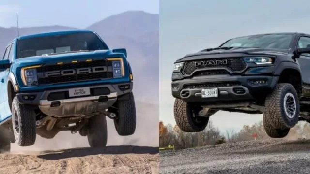 F-150 Raptor VS RAM TRX ¿En qué se parecen estas chatas?