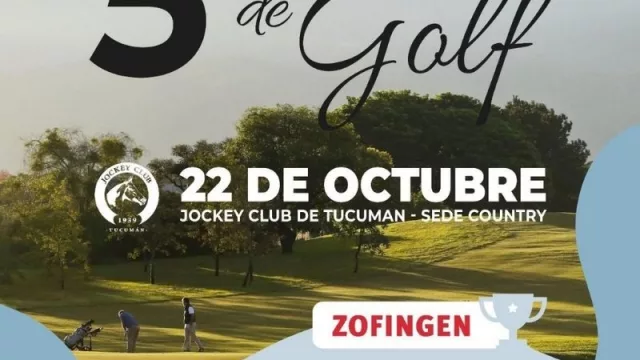 Se desarrollará la Copa Zofingen 5° Torneo de Golf a beneficio de la Fundación Unión Argentina de Rugby 
