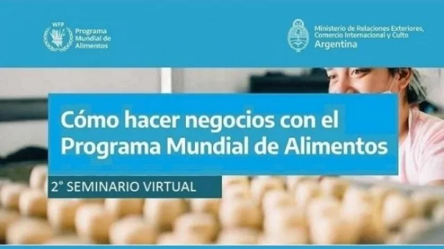 Empresas tucumanas podrán participar del seminario “Cómo hacer negocios con el Programa Mundial de Alimentos” 