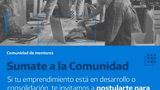 Comunidad de Mentores: el programa que potencia emprendimientos innovadores (inscripción y requisitos)