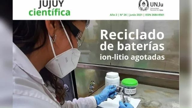 Las baterías de ion-litio, en los ojos de la revista Jujuy Científica nuevamente