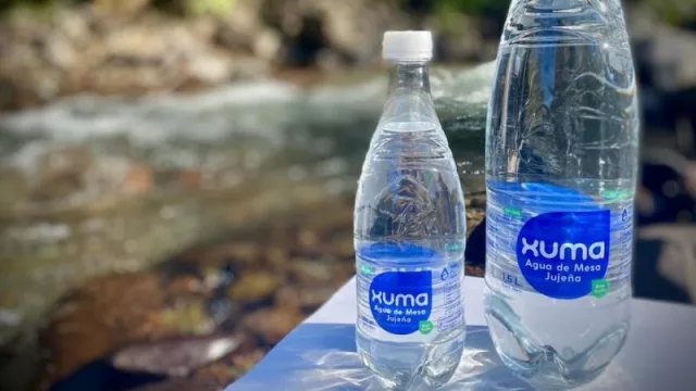 Xuma para todos: esta semana comienza la venta del agua de mesa jujeña 