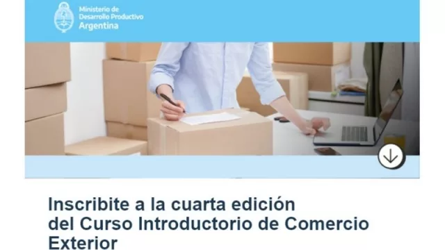 Atención emprendedores tucumanos: podrán participar del Curso Introductorio de Comercio Exterior (gratuito) 