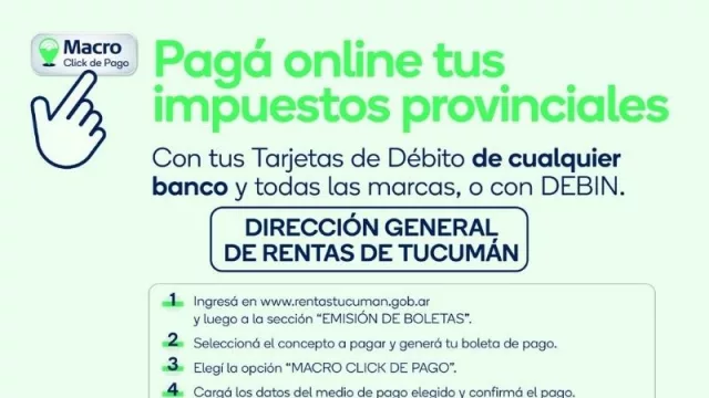 Macro Click de Pago: el nuevo servicio de Banco Macro para pagar online los impuestos provinciales ¿cómo funciona?