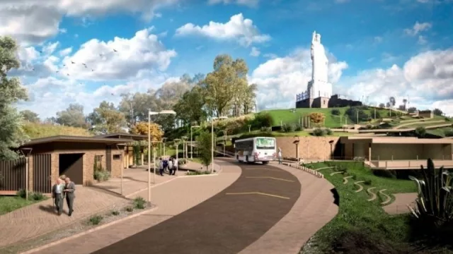 A paso firme, avanza el ambicioso proyecto de reconversión del Cristo Bendicente de San Javier ¿cuándo estará listo?