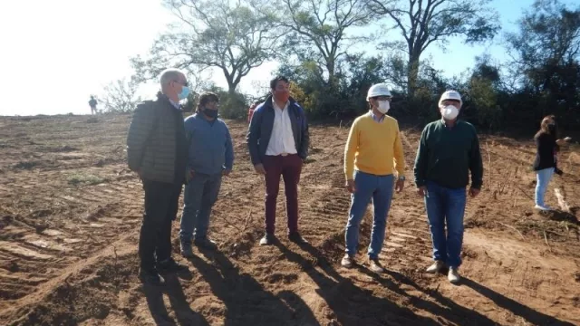 Va tomando forma: avanzan las obras en el Parque Industrial de Rosario de la Frontera