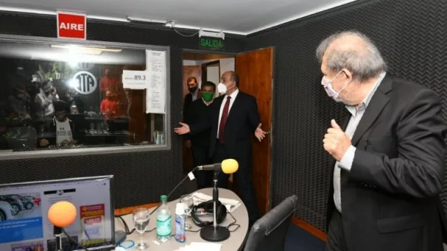 Trabajadores del Estado lanzaron su propio medio: con visita de Juan Manzur se inauguró Radio ATE