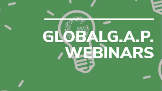 Atención empresas y productores agrícolas: GLOBALG.A.P. dictará charlas gratuitas y virtuales 