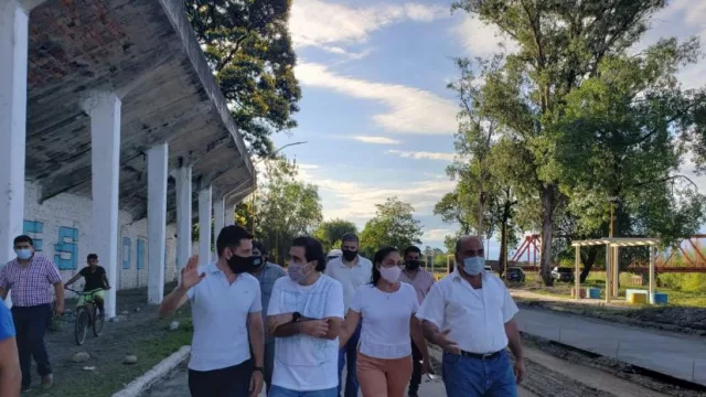 Avanzan las obras en Aguilares (y refaccionan la hostelería municipal)