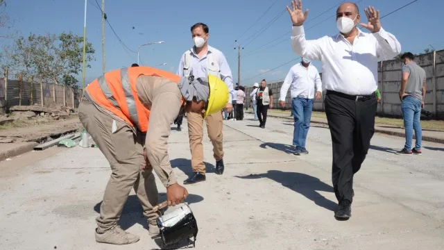 Avanzan las obras de pavimentación en el este tucumano (demandó una inversión de 11 millones)