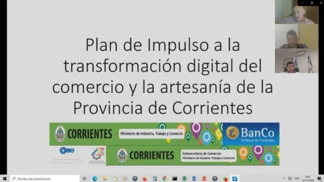 El Gobierno de Corrientes trabaja en una tienda virtual para comerciantes y artesanos