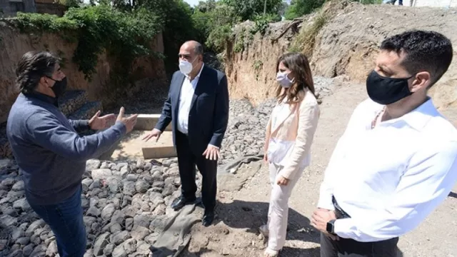 Inversión millonaria en obras para Cebil Redondo (para prevenir inundaciones) 