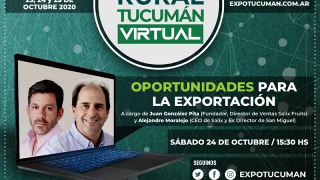 Oportunidades para la exportación: una sobresaliente propuesta de la próxima edición de la Expo Rural Tucumán