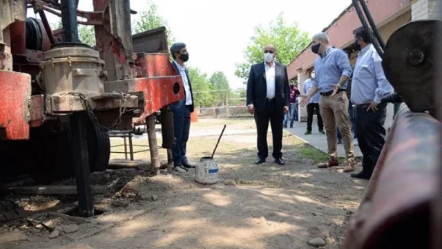 En Lules avanzan las obras para un mejor funcionamiento de agua potable 