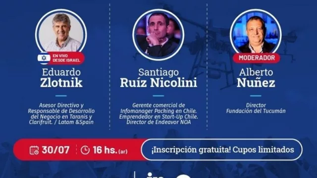 IN Tucumán presenta su nuevo webinar gratuito sobre “Agricultura Inteligente, el impacto de las nuevas tecnologías”