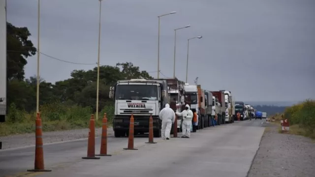 Transporte de cargas y actividad de pasajeros: controlado (compromiso de AF)