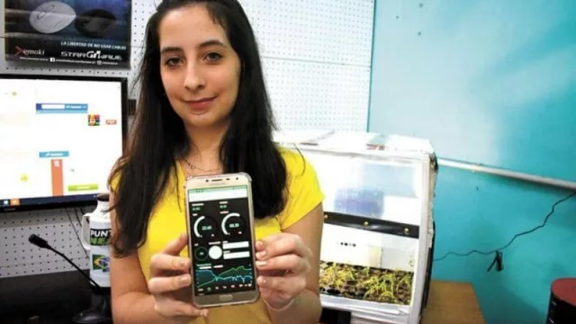 Una misionera le dio la vuelta a la cuarentena y creó un mini invernáculo remoto