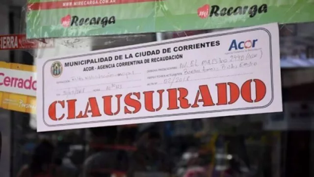 La Municipalidad de Corrientes clausuró 25 comercios que no cumplieron protocolos 