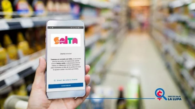“Precios bajo la lupa”: app que ya se puede usar en Salta para controlar precios máximos