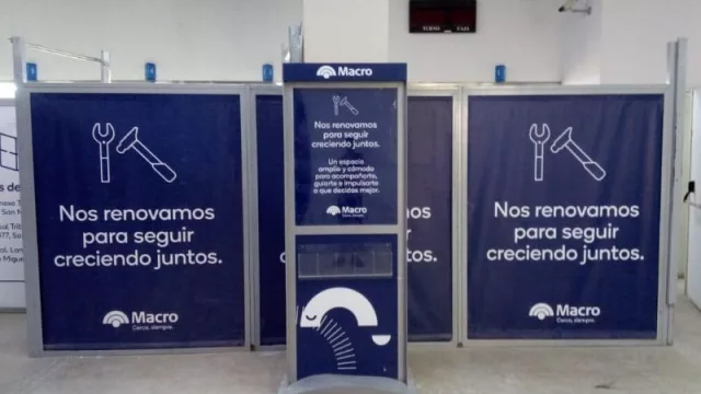 Banco Macro sigue renovándose en Tucumán y remodeló su sucursal del Palacio de Justicia