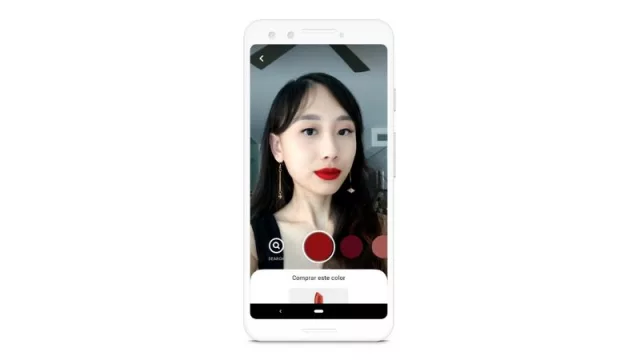 Try On, la app para probar maquillaje con el celu (by Pinterest)
