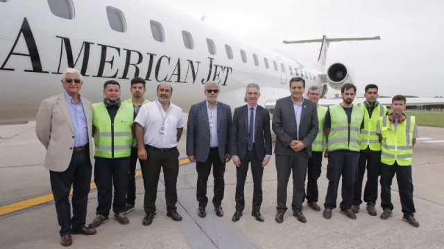 American Jet empieza a volar entre Aeroparque y Termas de Río Hondo (con un Embraer 145 de 50 pax)