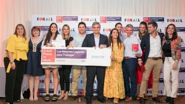 Reconocen a DIRECTV como uno de los mejores lugares para trabajar en Uruguay