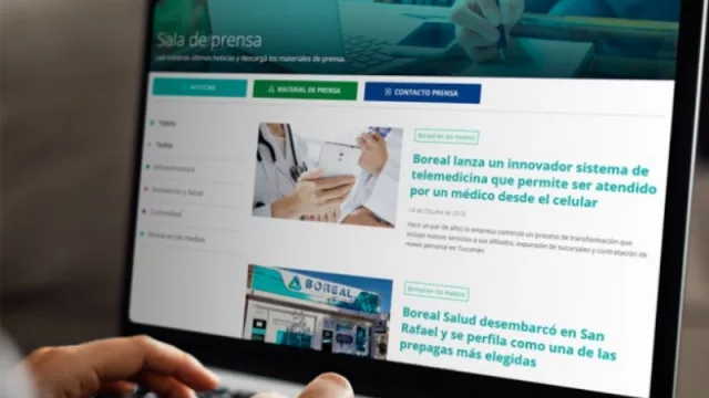 Boreal continúa su proceso de transformación digital: lanzó una nueva Sala de Prensa online