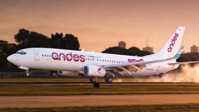 Andes Líneas Aéreas suspende sus operaciones en todo el país