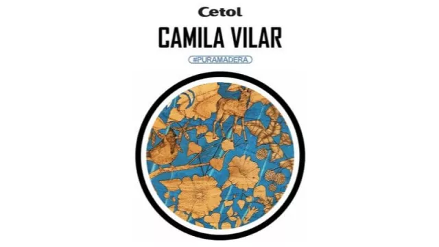 De la mano de Cetol la artista y comunicadora Camila Vilar presenta #PuraMadera4 (podés verla hasta el 24 de este mes)