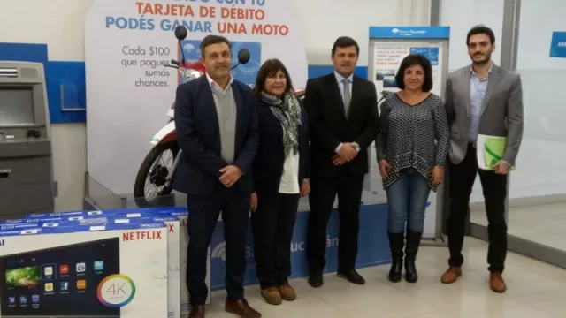 Con importantes premios, Banco Tucumán reconoció el consumo con tarjeta de débito