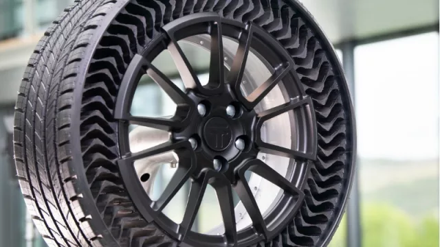 Uptis, los «neumáticos» sin aire de Michelin (¿ahora sí?)