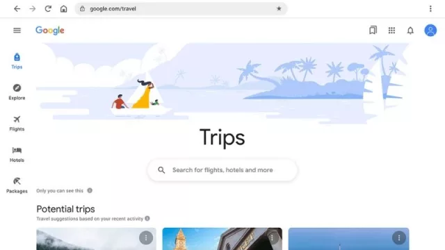 Google fusiona Flight, Hotels y Trips en una sola página