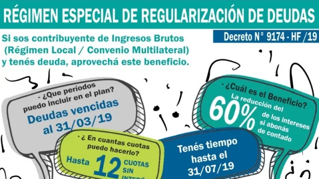En Jujuy los contribuyentes podrán regularizar su situación con planes de 6 y 12 cuotas