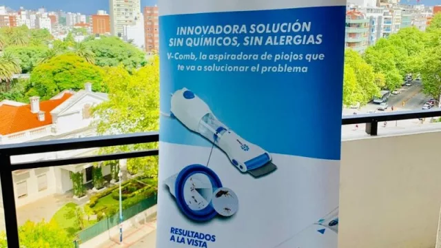 V-Comb llegó a Uruguay para aspirar todos los piojos