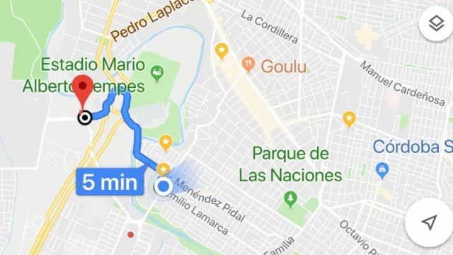 Gire a la izquierda…