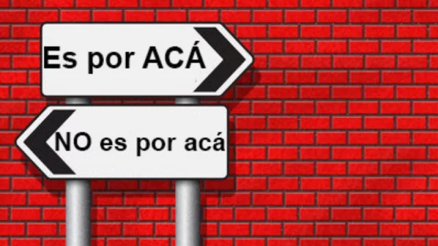 Para el 60% de los InfoNautas, no es por acá...