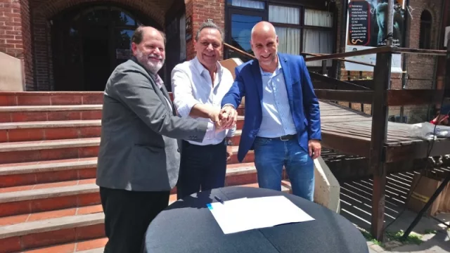 Santos firmó un convenio para la puesta en valor en Villa General Belgrano