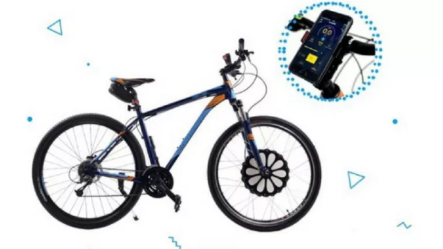Ahora tu bici de siempre puede ser una bici eléctrica: llegó "la rueda mágica"
