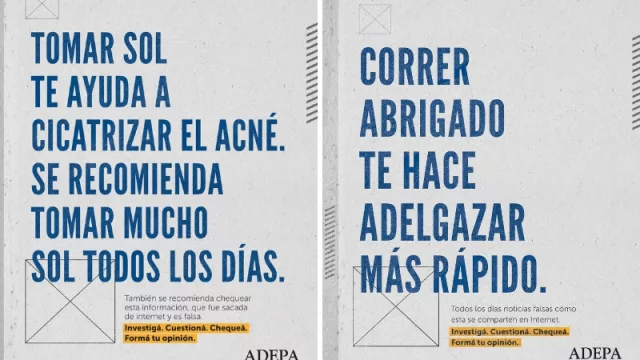 ¡Mortal! Campaña de ADEPA para alertar a jóvenes sobre fake news