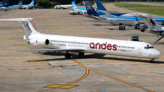 Andes Líneas Aéreas protagonizó una jornada histórica, con dos vuelos a Malvinas