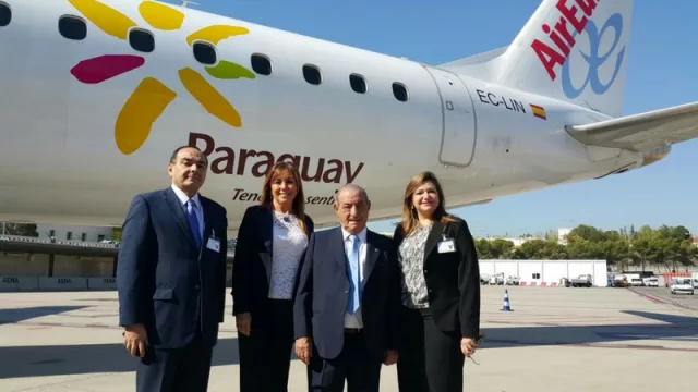 Air Europa ratifica seis frecuencias semanales en tramo Asunción- Madrid