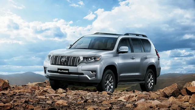 Ya ofrecen Land Cruiser Prado y Camry 2018