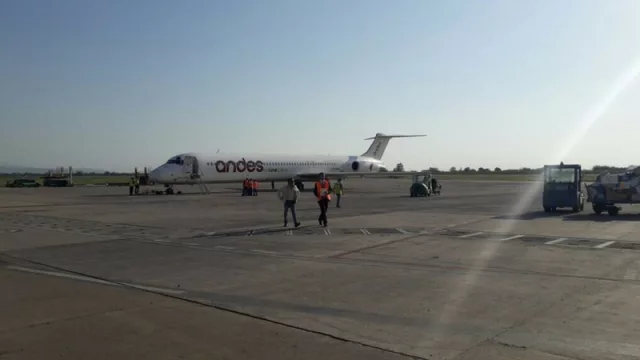 Finalmente Andes se dio el gusto de conectar Tucumán y Jujuy vía aérea