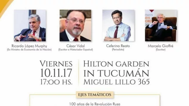 Exponentes de la economía llegan para el aniversario de la Federación Federalismo y Libertad